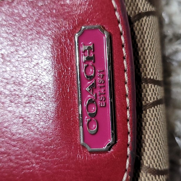 🤩🤩Coach  bifold Wallet signature canvas - Picture 16 of 16